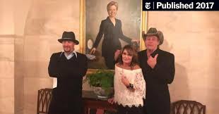 The conservative look is fueling speculation that nugent may run for president in 2016. 4 Hours At The White House With Ted Nugent Sarah Palin And Kid Rock The New York Times