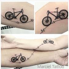 160 Black And Gray Tattoos You Ll Wish You Had This Summer List Inspire In 2020 Fahrrad Tattoo Tatowierungen Tattoo Ideen