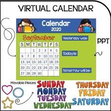 Virtual Calendar And Weather Chart By Eyvibes Teachers Pay Teachers In 2020 Weather Chart Positive Classroom Environment Teacher Resources