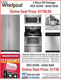 whirlpool ss kitchen appliance package