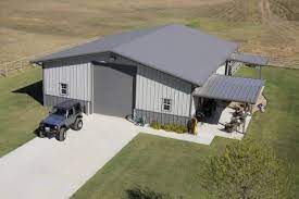 Browse 246 charcoal gray metal barn siding on houzz. Steel Building Gallery Category Custom Building 43 Image Custom 43 7 Metal Building Homes Metal Buildings Barn House Plans