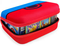 I decided to make a fabric one that will last a long time and still be portable. Amazon Com Cards Holder Compatible With Pm Tcg Cards Card Game Case Storage Holds Up To 400 Cards Removable Divider And Hand Strap Offered Carton Toys Games