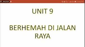 Keselamatan di jalan raya classement par rang. Tahun 3 Unit 9 Berhemah Di Jalan Raya Youtube