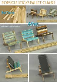 Mini Popsicle Sticks Pallet Chairs Popsicle Stick Crafts Mini Pallet Chair Etsy Com Shop Diy Popsicle Stick Crafts Craft Stick Crafts Popsicle Stick Crafts