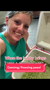 Blanch peas for 3 minutes, drain and freeze! Cold pack peas in jar with  1/2tsp salt, cover with boiling water, leave 1in head space, remove air  bubbles & pressure can pints & quarts at 11lb for 40 ...