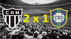 O primeiro escudo do atlético é utilizado desde 1922 (ao lado). Jogos Historicos Galo 2 X 1 Brasil Amistoso De 1969 Youtube
