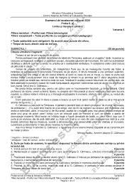 Pregătire oferită gratuit de către emedi. Subiecte Limba RomanÄƒ Bac 2020 Eseu Despre ParticularitÄƒÈ›ile Unei Comedii È™i Un Text In Care Liceenii SÄƒ Argumenteze DacÄƒ Mass Media Contribuie La Crearea Imaginii Publice A Unei Persoane Edupedu Ro