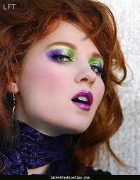 Makeup For 80 S Style On What On Earth Was She Doing Several Blocks Down Michigan Avenue The Woman Stopped To Look In 80s Eye Makeup 80s Makeup 1980s Makeup