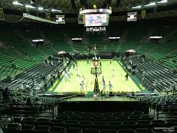 Mclane stadium seating chart seatgeek. Section 107 At Ferrell Center Rateyourseats Com