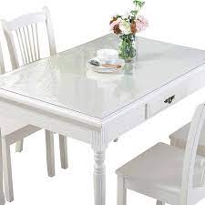 Custom made table pads for your dining room table, cut to exactly fit your tabletop. Rayboard Custom Pvc Table Cover Pad Desk Pads Mats Table Protector Table Cloth Crystal Transparent Clear Glass With 1 5mm Thickness For Kitchen Home Dining Room 27 648inches Buy Online In Botswana At Botswana Desertcart Com
