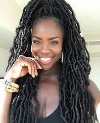 Goddess Locs Faux Locs Curly Crochet Hair Styles Crochet Hair Extensions Kanekalon Synthetic Hair