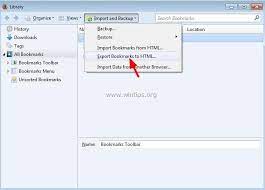 How To Backup & Restore Firefox Bookmarks - Wintips.org - Windows Tips & How -Tos