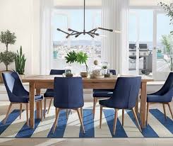 | 17.8 w set of 2 highback dining chair blue velour gold stainless steel modern. 21 Coastal Designer Dining Rooms Coastal Decor Ideas Interior Design Diy Shopping