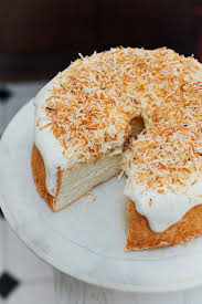 Cardamom And Toasted Coconut Angel Food Cake Nik Sharma Angel Food Angel Food Cake Pan Cake Recipes