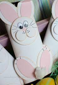 Bunny Candy Bars Easter Bunny Crafts Easter Crafts Easter Projects