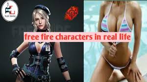 New character in new update 2019. Free Fire Characters In Real Life Youtube