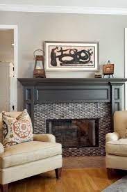 Painted her brick around her fireplace using the color original from annie sloan's suite of chalk paint®. 11 Best Painted Mantle Ideas Painted Mantle Fireplace Fireplace Mantle