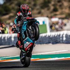 Fabio Quartararo On Instagram Wheeliewednesday In 2020 Yamaha Motogp Motogp Bike