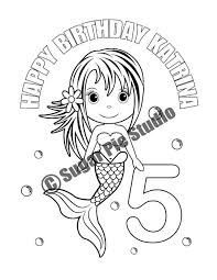 Here are some free mermaid coloring pages. Paper Party Supplies Personalized Printable Mermaid And Pirate Birthday Party Favor Childrens Kids Coloring Page Book Activity Pdf Or Jpeg File Party Favors Games