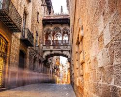 Bildmotiv: منطقه گوتیک در بارسلونا