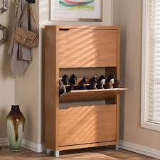 Maybe you would like to learn more about one of these? Baxton Studio 18 Pair Simms Wood Modern Shoe Organizer In Maple 28862 4519 Hd The Home Depot