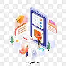 Application Development Vector Isometric Illustrations Internet Clipart Isometric Mobile Png Transparent Clipart Image And Psd File For Free Download In 2021 Isometric Illustration Isometric Internet Clipart