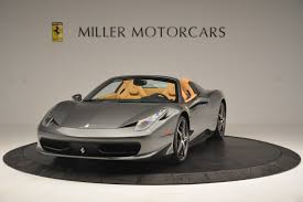 Ferrari 458 spider for sale. Pre Owned 2013 Ferrari 458 Spider For Sale Ferrari Of Greenwich Stock 4575