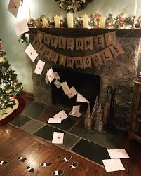 My Sister Threw Me A Harry Potter Themed Baby Shower Today These Are Some Of The Awesome Decorations She Handmade The Hogwarts Letters R Harrypotter