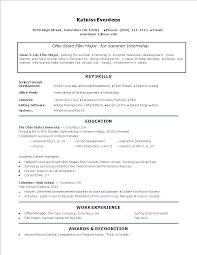 An internship resume must be so striking such that it clearly manifests as to why should the recruiter choose the applicant as an intern in his company. Film Industry Intern Resume Templates At Allbusinesstemplates Com