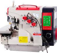 Máquina Costura Industrial Overlock Eletrônica Pneumática ...