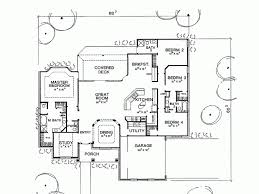 4 bedroom house plans usually allow each child to have their own room, with a generous master suite and possibly a guest room. One Story 4 Bedroom House Floor Plans Inspiration House Plans
