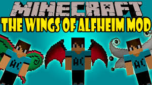 A little suggestion would be to make an animation for hovering where you're upright in the air and your wings are flapping (slightly faster) so you're just stationary in the air (could be either a button/key you press for it or if you stop flying forward you slowly slow down into a hover) that would be cool and very. The Wings Of Alfheim Mod 1 7 10 Minecraft Mods