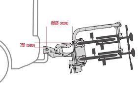 Atera Genio Pro Faltbarer Anhangerkupplungstrager Fur 2 Fahrrader E Bikes