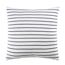 Vente Privee Meuble Deco Et Jardin Vente Privee Mobilier Et Decoration Coussin En Coton Blanc A Rayures Bleues 40x40 Plus Que 4 12 55 Au Lieu De 17 9 In 2020 Women