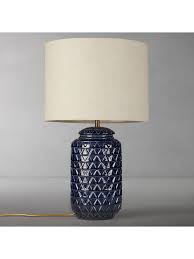 John Lewis Partners Oshro Ceramic Lamp Base Pink Ceramic Lamp Ceramic Lamp Base Lamp Bases