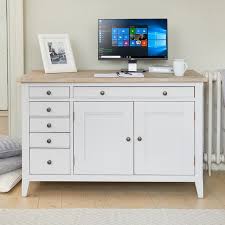 Tangkula white corner desk, corner computer desk with drawer for small space, small corner makeup vanity desk, 90 degrees triangle corner desk with storage shelves 4.4 out of 5 stars 2,517 $129.99 $ 129. Hideaway Computer Desks Home Office Furniture At Wooden Furniture Store