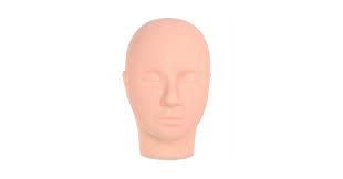 Buy VIVIAN Lash Mannequin Head,Silicone Mannequin Head,Pro Training  Mannequin Flat Head Practice,for Make Up and Lash Extention,Cosmetology  Mannequin Doll Face Head Online at Low Prices in India
