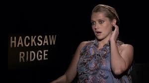 The image could not be loaded. Hacksaw Ridge Teresa Palmer Official Movie Interview Screenslam Youtube
