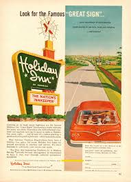 Image result for Yellow 1990 Holiday Inns of America