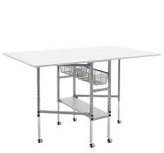 Counter height craft table multiple colors white. Top 10 Sewing Tables Cabinets March 2021 Reviews Buyers Guide