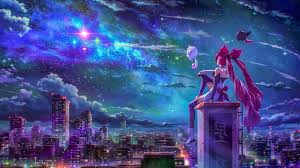 Jinx Star Guardian Xayah E Rakan Anime Planos De Fundo