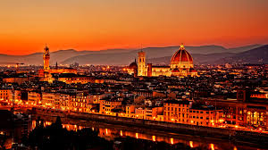 Florance Italy Skyline At Dusk 2048 X 1152 Followme Cooliphone6case On Twitter Facebook Google Insta Florence Italy Romantic City Romantic Vacations