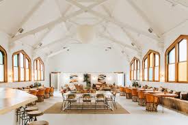 High Ceilings And Contrast A New Community In A Former Church Rue Club House Home Office Decor Studio Interior