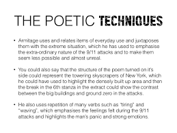 Aqa Gcse Anthology Out Of The Blue Conflict Cluster