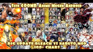 Big Update Bleach Vs Naruto Mod Special Edition Mugen Android 600mb Do In 2020 Naruto Naruto Mugen Naruto Shippuden Anime