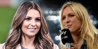 Sportmoderatorin monica lierhaus steht am rande eines interviews. Laura Wontorra Die Heisseste Sportmoderatorin Deutschlands Vor Anett Sattler Und Esther Sedlaczek Express De