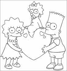 Desenho de homer simpson sonhando para colorir. 67 Desenhos De Os Simpsons Para Pintar Colorir