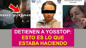 La youtuber yoseline hoffman fue detenida por agentes de la fiscalía general de justicia de la ciudad de méxico en su domicilio, ubicado en la alcaldía. Qh5mixooz8a4lm