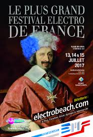 Affiche Electrobeach Music Festival 2017 Emf Cardinal De Richelieu Festival Affiche Festival Affiche