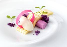The homemade taco shell was soft, not crispy, and it made for a the food presentation is fine dining, but the flavors are still kachin flavors. Topfen Heidelbeere Im Restaurant Buddenbrooks In Travemunde Fine Dining Desserts Michelin Food Food Plating